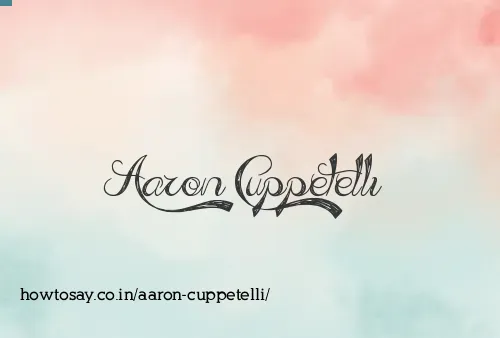 Aaron Cuppetelli