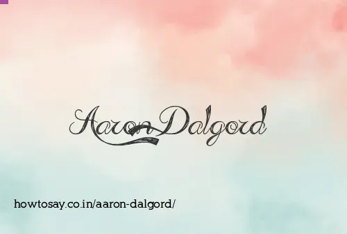 Aaron Dalgord
