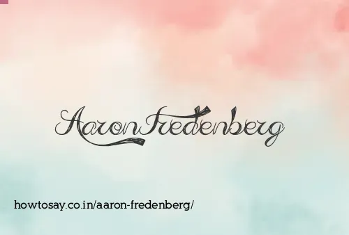 Aaron Fredenberg