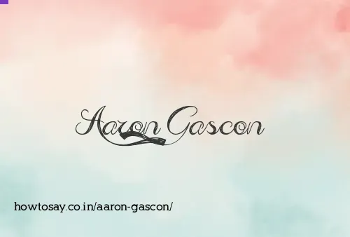 Aaron Gascon