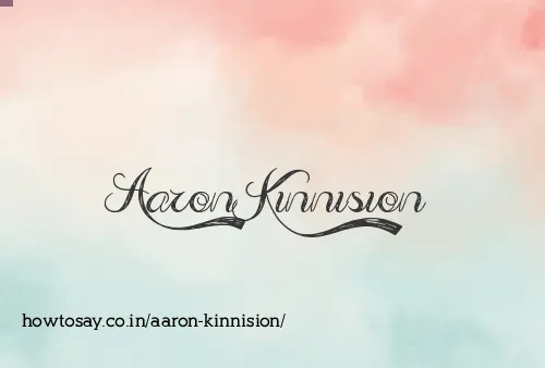 Aaron Kinnision