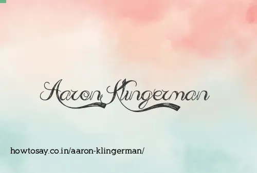 Aaron Klingerman