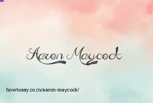 Aaron Maycock