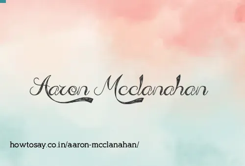 Aaron Mcclanahan
