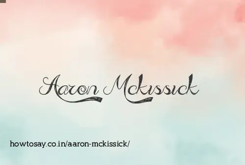 Aaron Mckissick