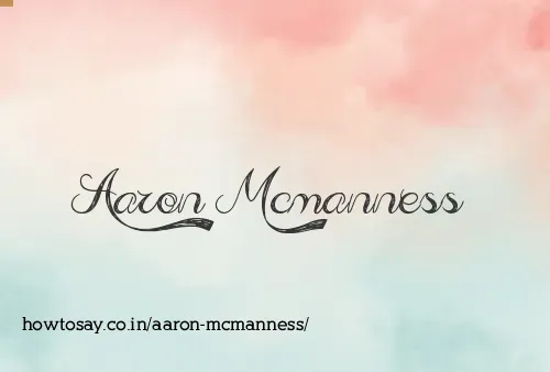 Aaron Mcmanness