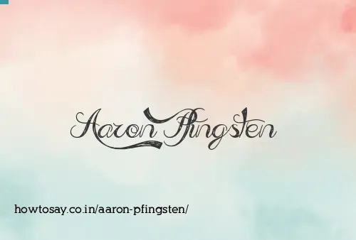 Aaron Pfingsten