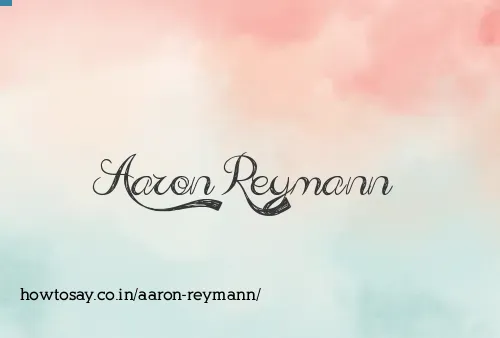 Aaron Reymann