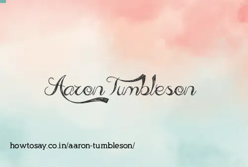 Aaron Tumbleson