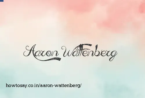 Aaron Wattenberg