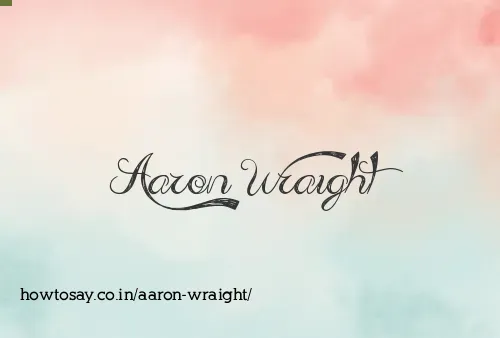 Aaron Wraight