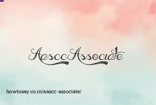 Aascc Associate