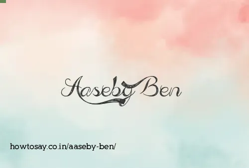 Aaseby Ben
