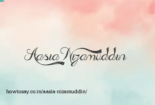 Aasia Nizamuddin
