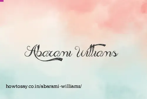Abarami Williams