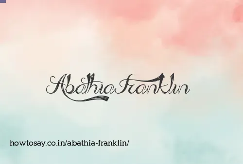 Abathia Franklin