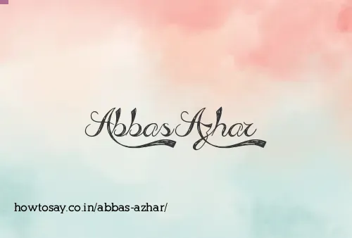 Abbas Azhar