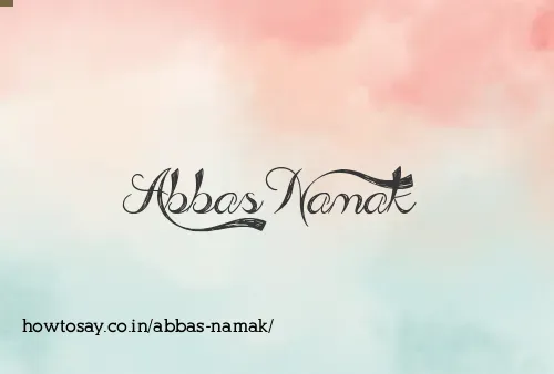 Abbas Namak
