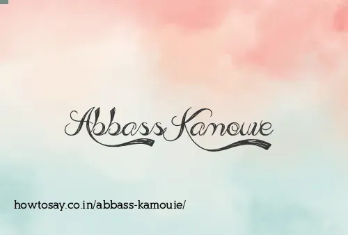 Abbass Kamouie