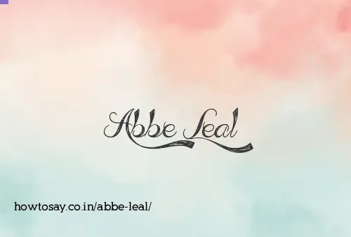 Abbe Leal