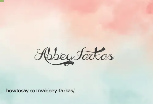 Abbey Farkas