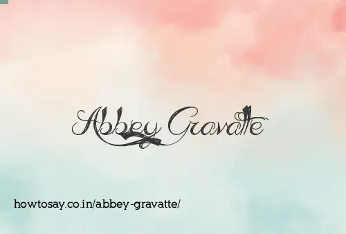 Abbey Gravatte