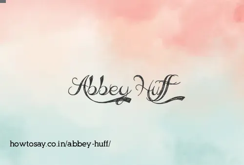 Abbey Huff