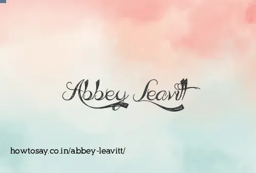 Abbey Leavitt