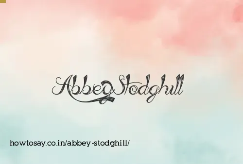 Abbey Stodghill