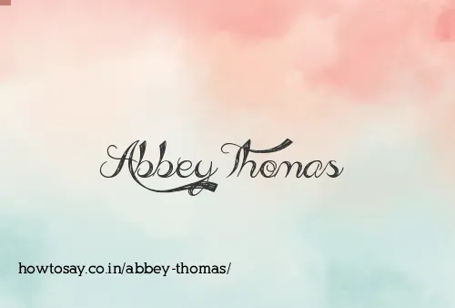 Abbey Thomas