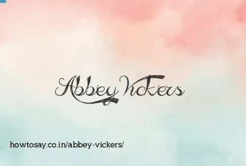 Abbey Vickers