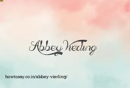 Abbey Vierling