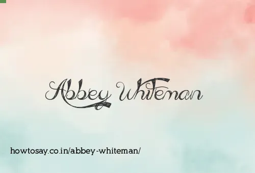 Abbey Whiteman