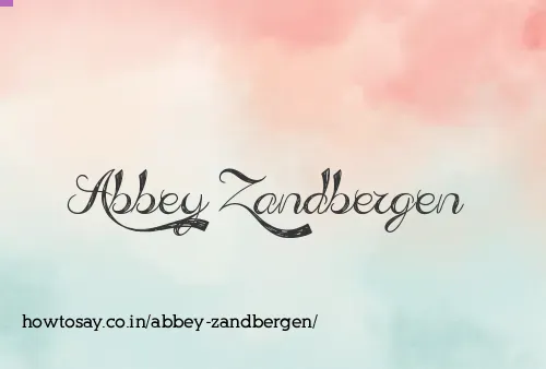Abbey Zandbergen