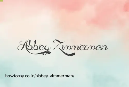 Abbey Zimmerman