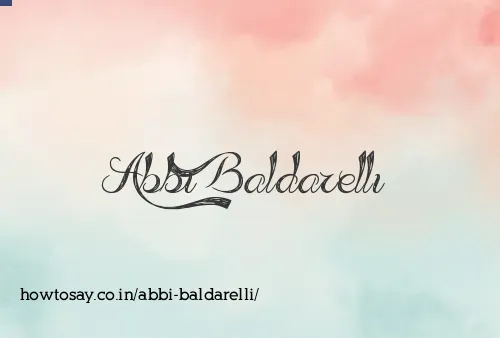 Abbi Baldarelli