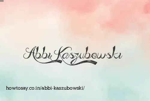 Abbi Kaszubowski