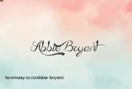 Abbie Bryant