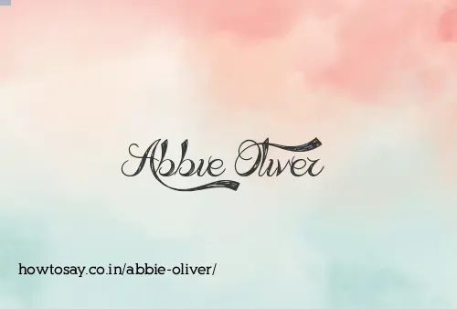 Abbie Oliver