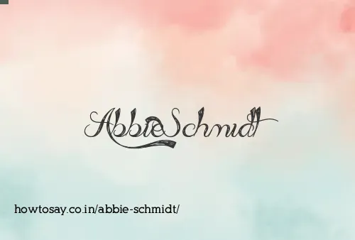 Abbie Schmidt