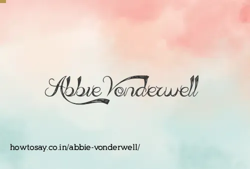 Abbie Vonderwell
