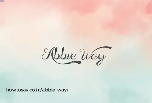 Abbie Way