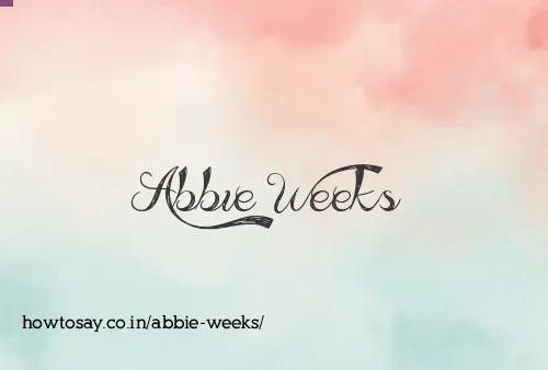 Abbie Weeks