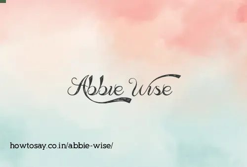 Abbie Wise