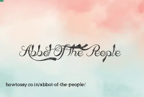 Abbot Of The People