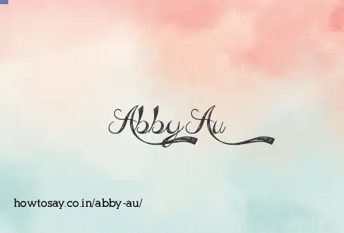 Abby Au
