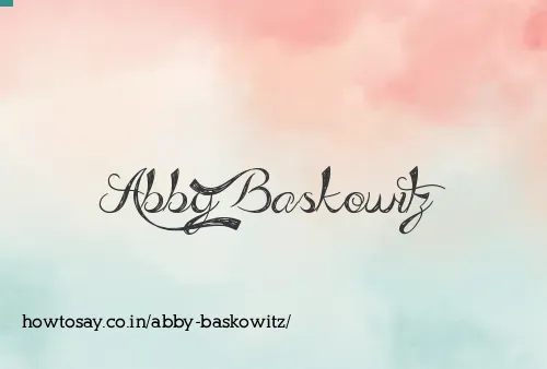 Abby Baskowitz