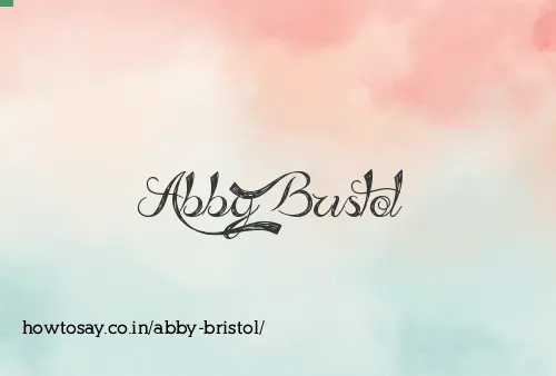Abby Bristol