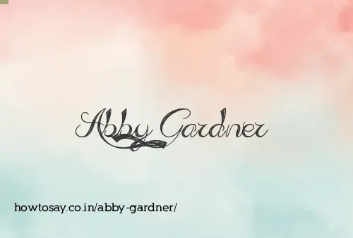 Abby Gardner