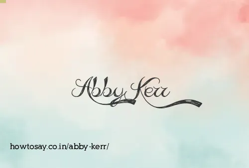 Abby Kerr